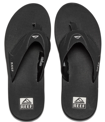 כפכפי אצבע פאנינג ריף גברים REEF Fanning שחור/ כסוף