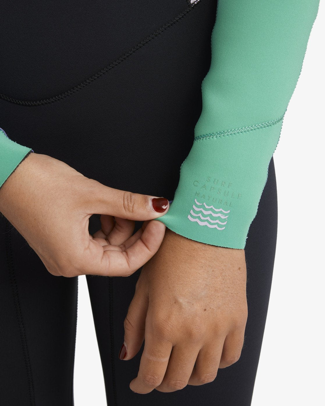 4/3mm Salty Dayz Natural - Chest Zip Wetsuit for Women