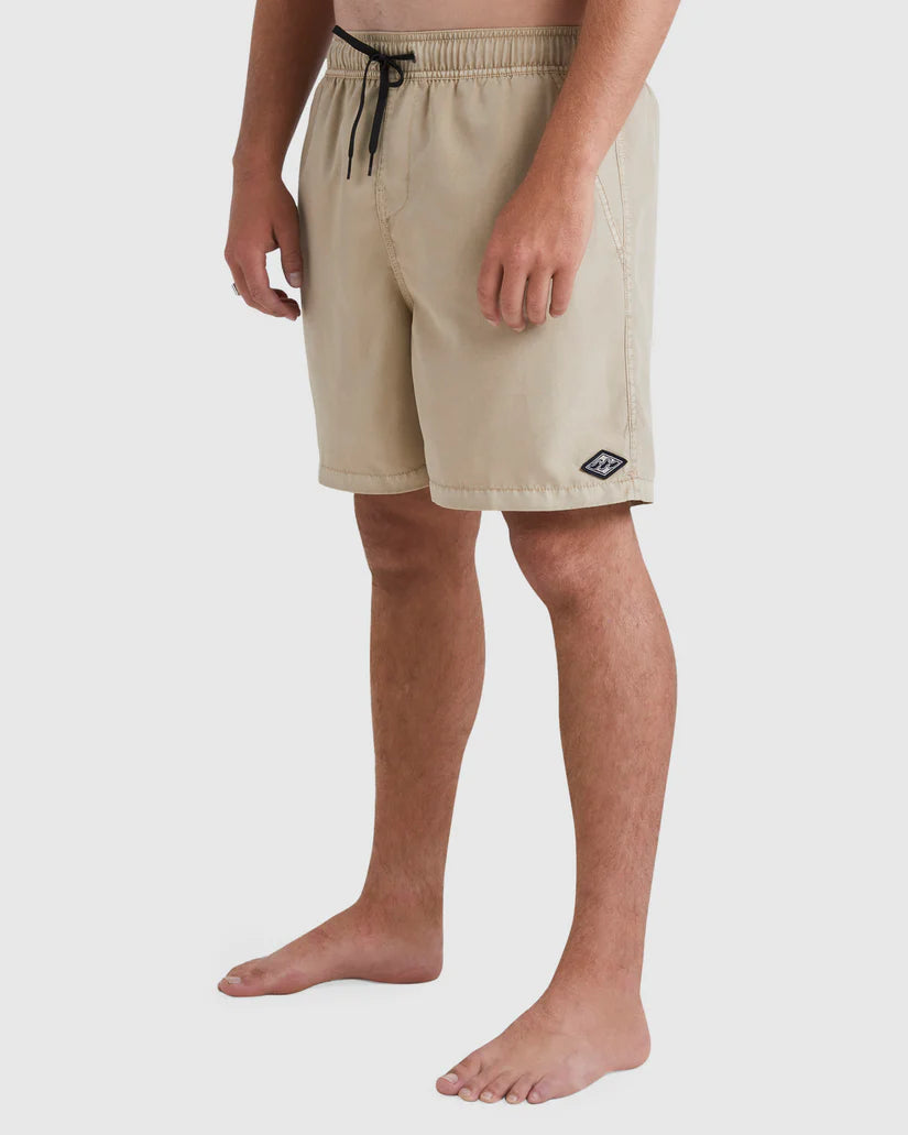 Mens All Day Overdye Layback Boardshorts אבן