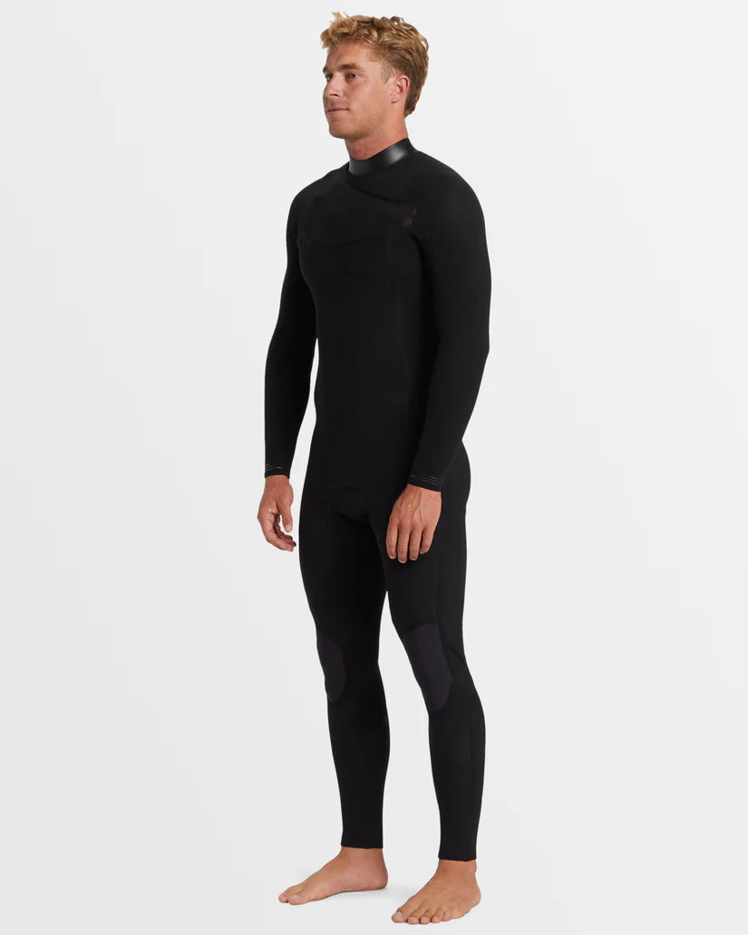 Mens 3/2mm Revolution Natural Chest Zip Wetsuit חליפת גלישה גברים