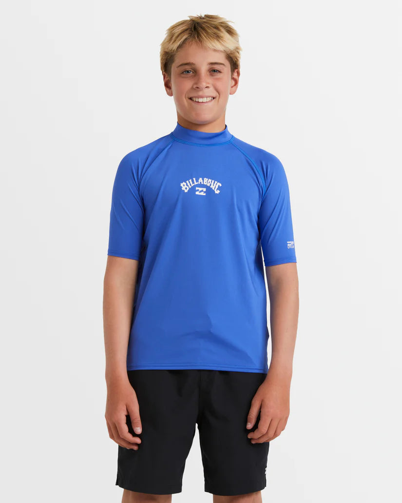 Billabongs Boys All Day Arch Rashguard