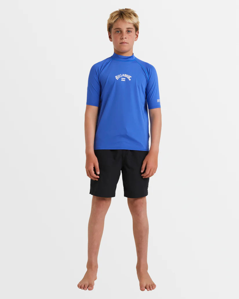 Billabongs Boys All Day Arch Rashguard