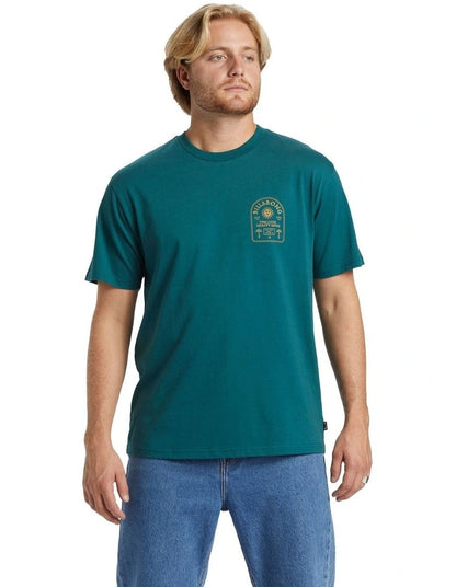 Portal Short Sleeve T-shirt in Teal
