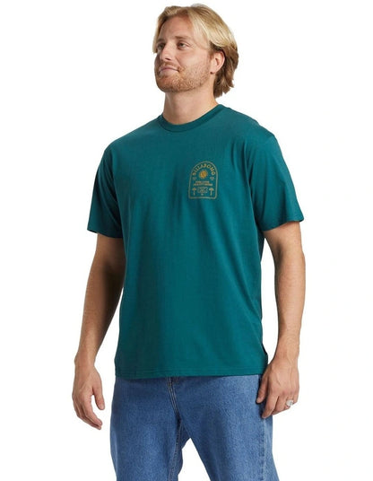 Portal Short Sleeve T-shirt in Teal