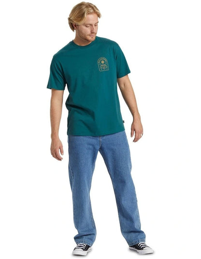 Portal Short Sleeve T-shirt in Teal