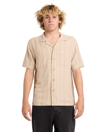 Exotica Stripe - Short Sleeve Shirt for Men