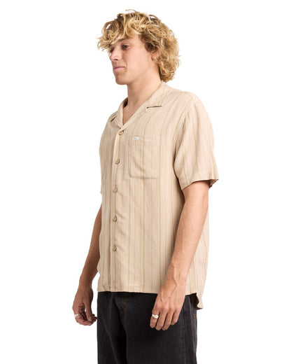 Exotica Stripe - Short Sleeve Shirt for Men