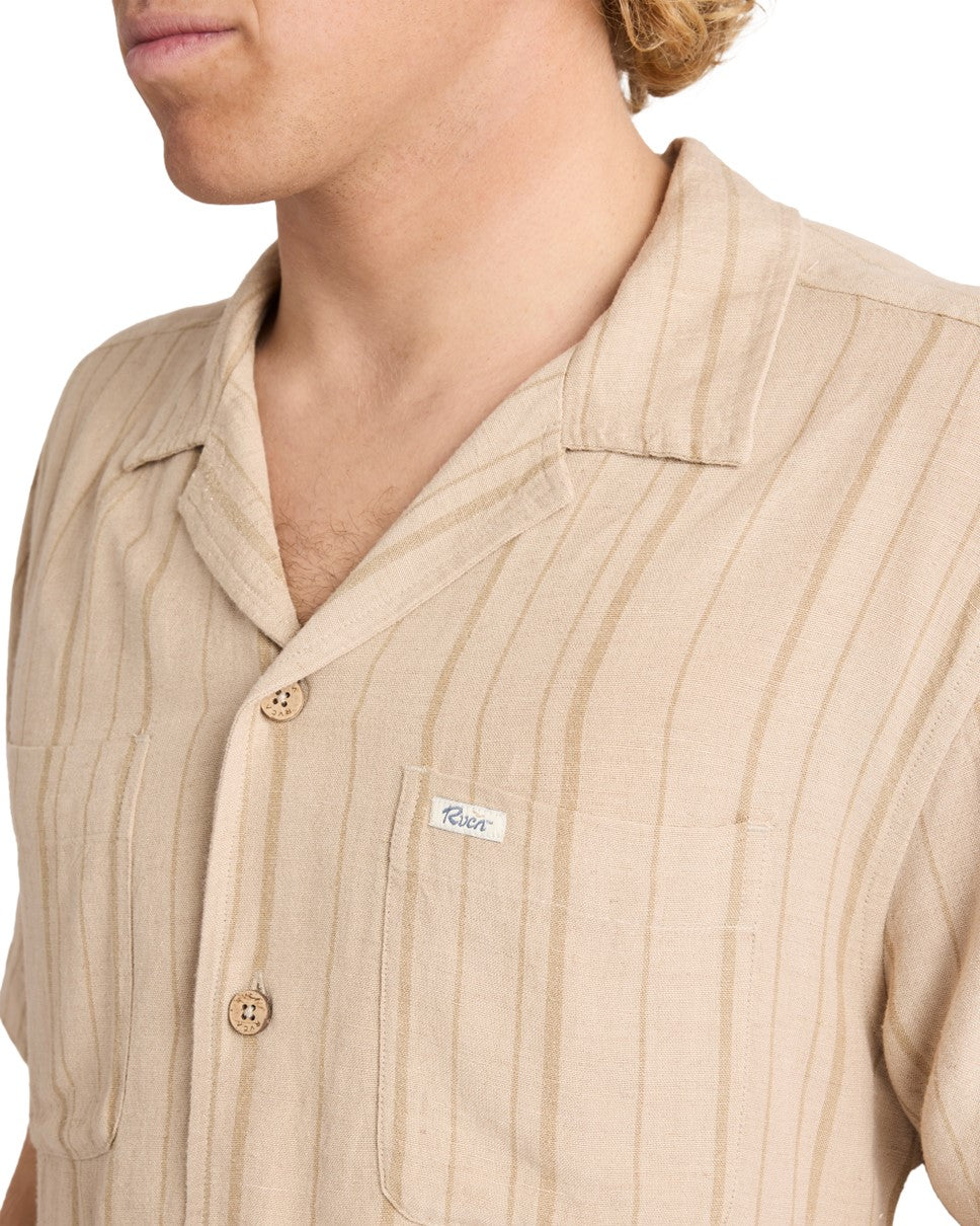 Exotica Stripe - Short Sleeve Shirt for Men