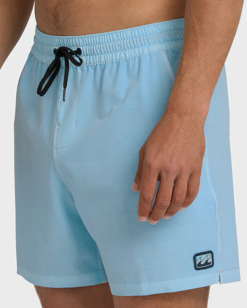 Every Other Day Wave Washed Layback Trunks CORYDALIS BLUE