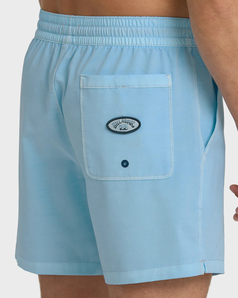 Every Other Day Wave Washed Layback Trunks CORYDALIS BLUE