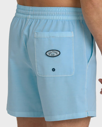 Every Other Day Wave Washed Layback Trunks CORYDALIS BLUE