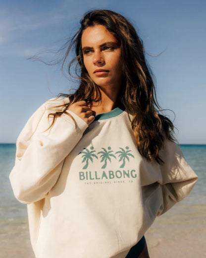 Womens Triple Palms Crew Neck