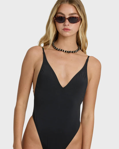 Sol Searcher Deep V One-piece Swimsuit