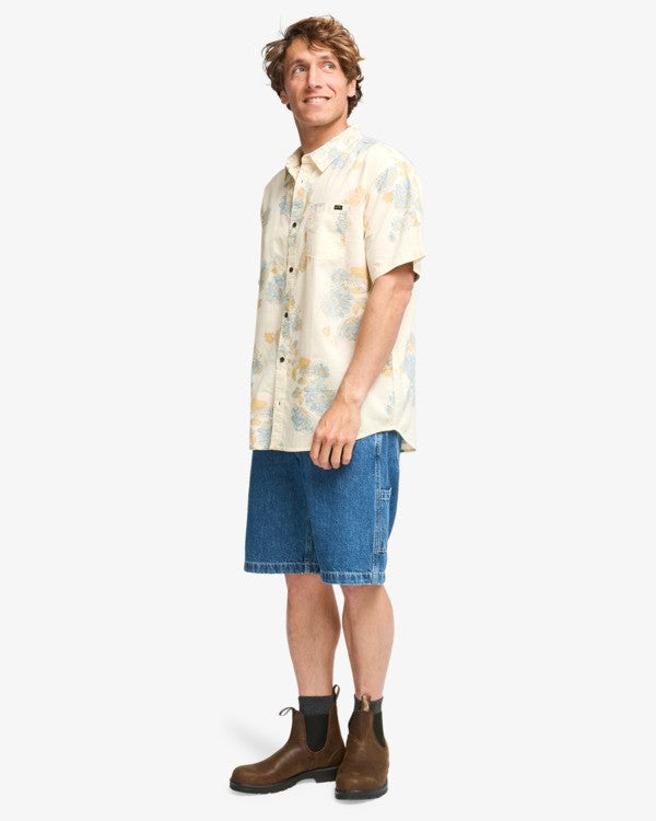Sundays Mini Short Sleeve Shirt- chino