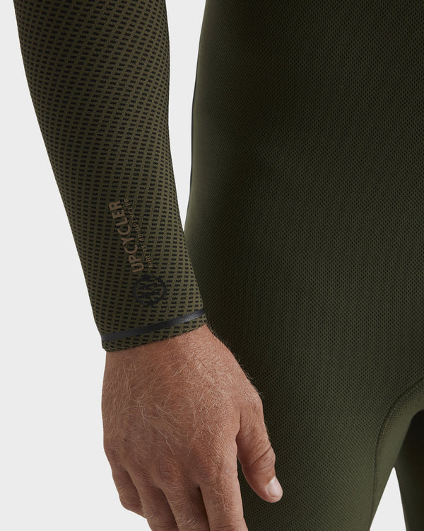 Mens 3/2mm Furnace Natural Chest Zip Wetsuit