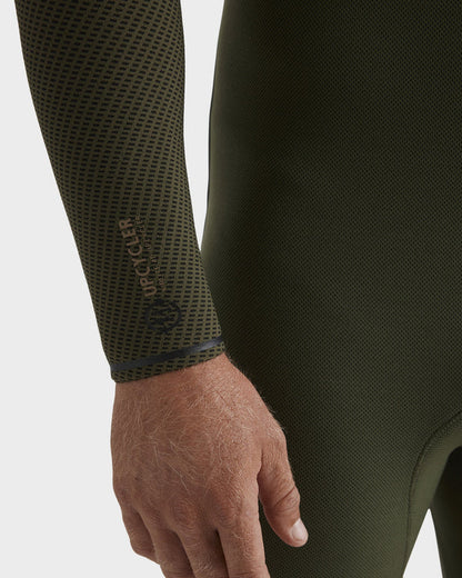 Mens 3/2mm Furnace Natural Chest Zip Wetsuit