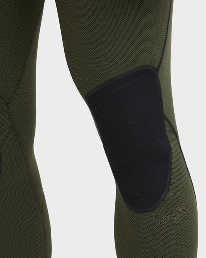 Mens 3/2mm Furnace Natural Chest Zip Wetsuit