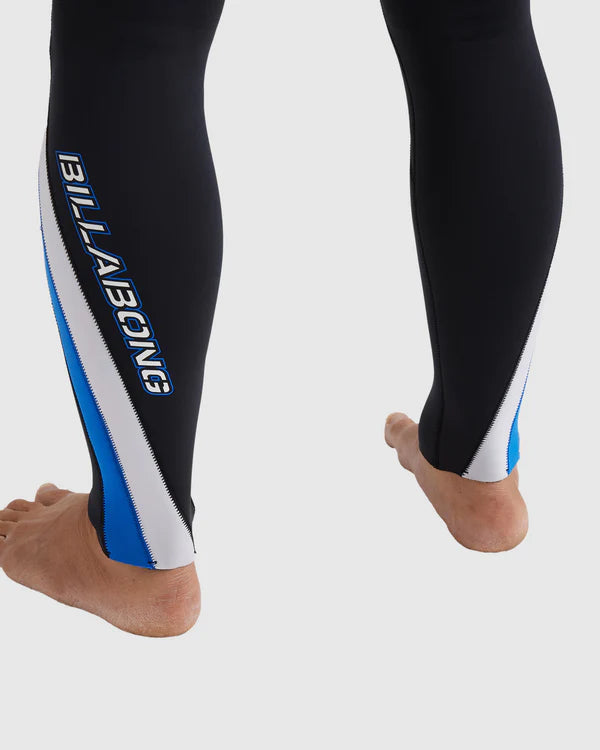 Mens 3/2mm Oscillator Chest Zip Steamer Wetsuit