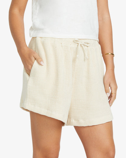 So Cozy - Elastic Waist Shorts for Women