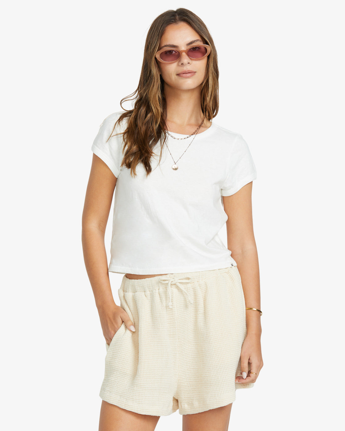 So Cozy - Elastic Waist Shorts for Women