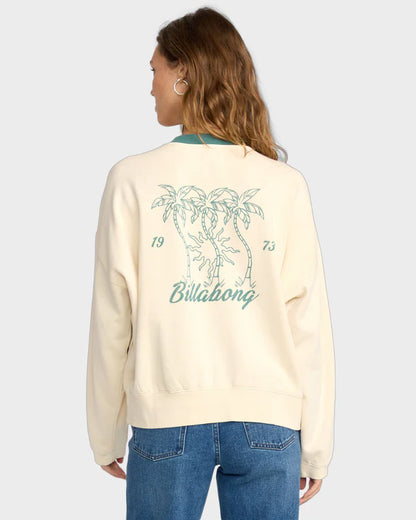 Womens Triple Palms Crew Neck