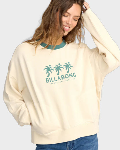 Womens Triple Palms Crew Neck