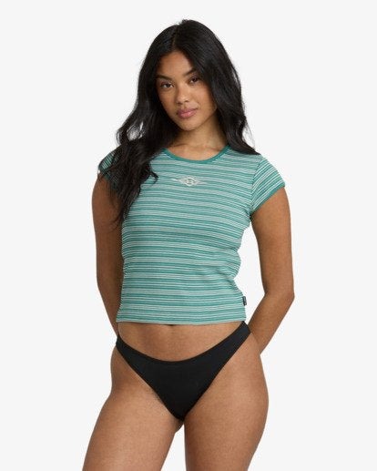 OSLO - Short Sleeves Cropped Top for Women