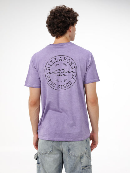 Mens Big Wave Daz T-Shirt לילך