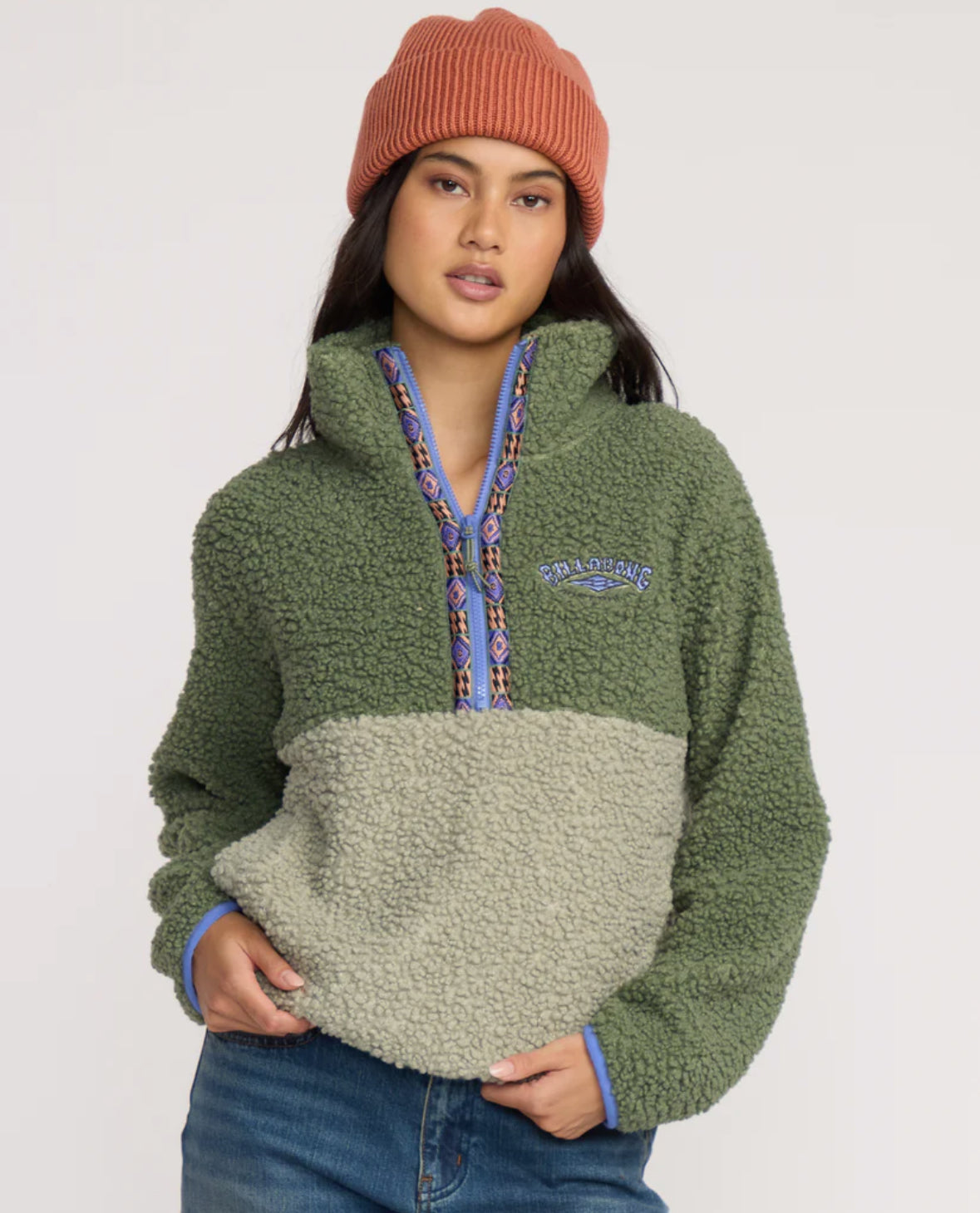 A/Div Horizon Mock Neck Half Zip Sweatshirt