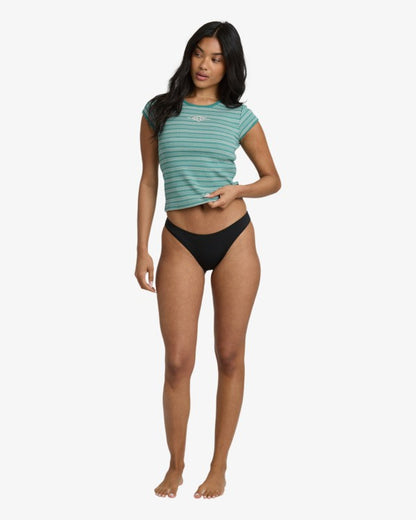 OSLO - Short Sleeves Cropped Top for Women