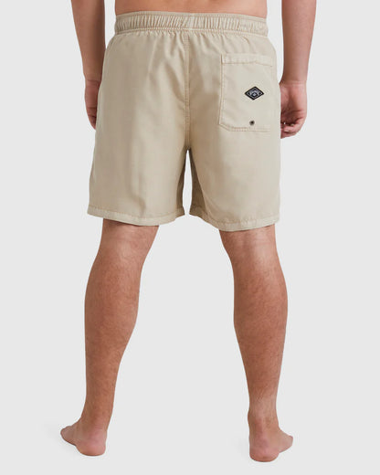 Mens All Day Overdye Layback Boardshorts אבן