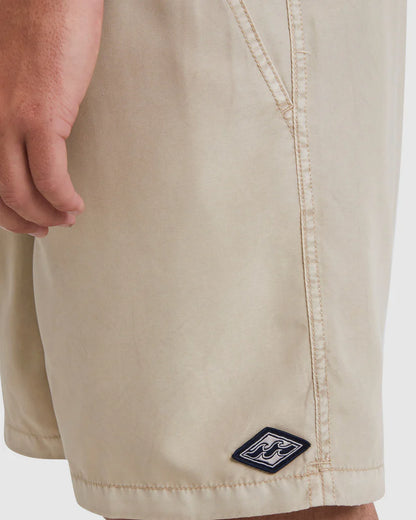 Mens All Day Overdye Layback Boardshorts אבן