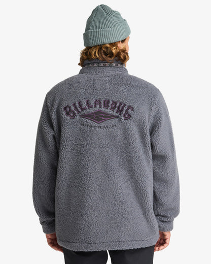 Boundary Tombstone - Half Zip Mock Neck Fleece for Men