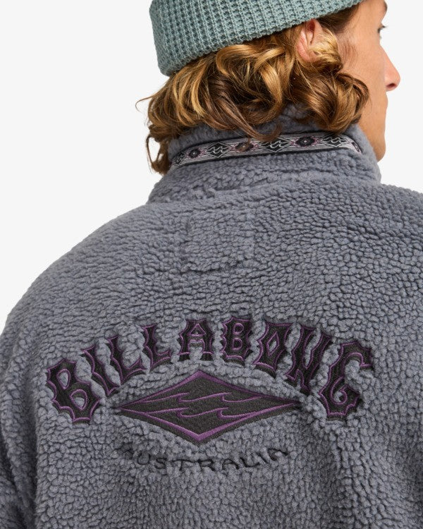 Boundary Tombstone - Half Zip Mock Neck Fleece for Men