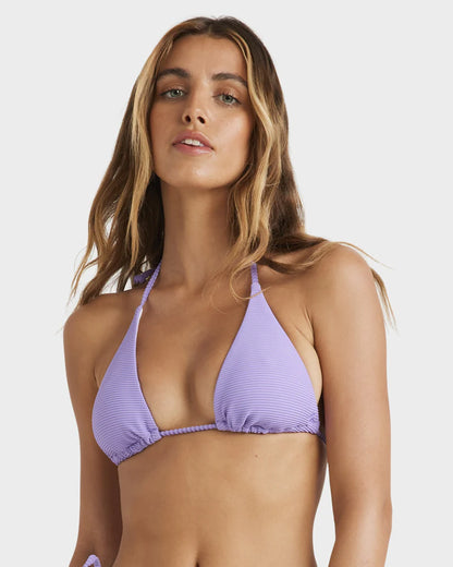 Womens Tanlines Multi Tri Bikini Top טופ