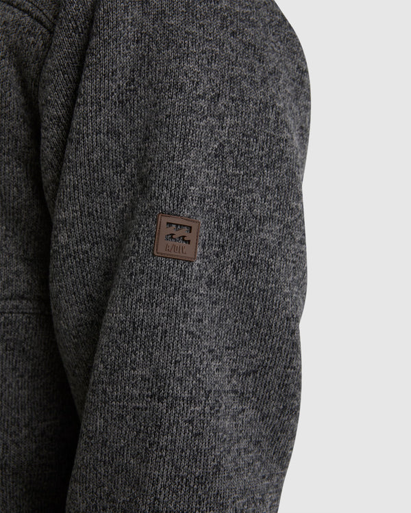 Mens A/Div Boundary Sherpa Zip Up Hoodie