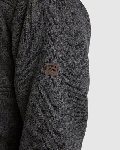 Mens A/Div Boundary Sherpa Zip Up Hoodie